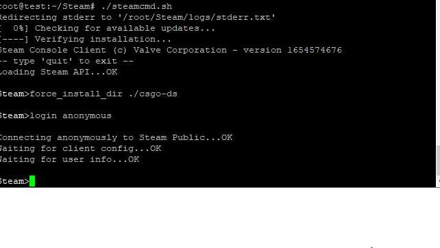 如何在Ubuntu vps服務器上安裝csgo服務器？...png